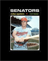 1971 Topps High #655 Mike Epstein SP VG to VG-EX+