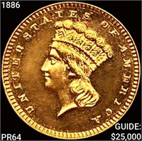 1886 Rare Gold Dollar