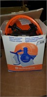 Husqvarna Safety Helmet w/Hearing Protectors