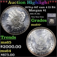 ***Auction Highlight*** 1878-p 8tf Morgan Dollar v