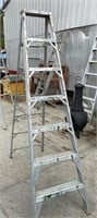 7 foot Aluminum Step Ladder *C.  NO SHIPPING