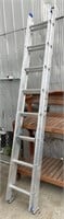 16 foot Aluminum Extension Ladder *C.  NO SHIPPING