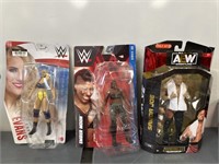 $51Retail- Lot of 3 WWE Action Figures