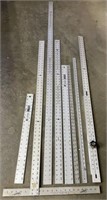 Lot of Empire & Other Construction Rulers