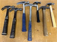 Lot of Claw Hammers