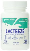 2025/11Lacteeze Extra Strength Lactase Enzyme 100-