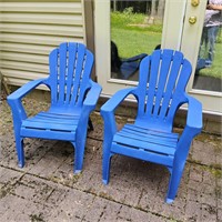 2 PATIO CHAIRS