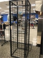 Black Wire, 4 Sided Display Rack, Does Not
