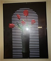 Rose Poster In Frame