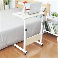 Soges Adjustable Mobile Bed Table 23.6" Portable