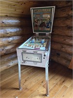 Gottlieb's Corral Pinball Machine, 1961 single