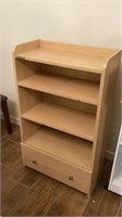 California closets storage shelf with drawer