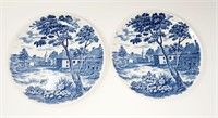 English Village Plates