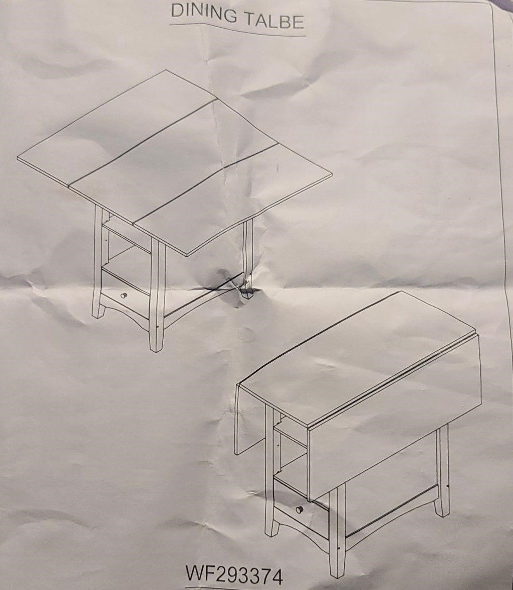 Generic Foldable Dining Table