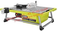 Ryobi 4.8A 7in Blade Corded Wet Tile Saw