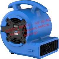 B-Air 1/8HP Floor Blower Fan, Blue