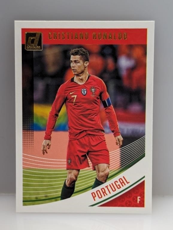 2018-19 Donruss Soccer Cristiano Ronaldo Portugal