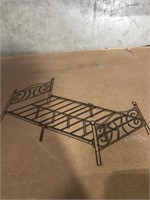 HAHRIR Metal Bed Frame with Headboard Platform