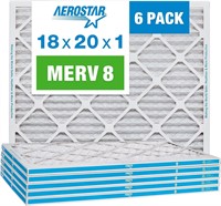 Aerostar MERV 8 Air Filter 6-Pack