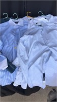 5 Mens Dress Shirts L-XL In Good Condition