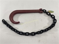 NEW 3/8" Grade 80 Chain with 15" J Hook