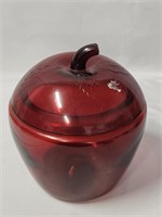 VINTAGE ANCHOR HOCKING RED APPLE GLASS