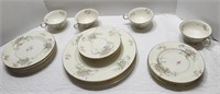 21pc Theodore Haviland Apple Blossom China