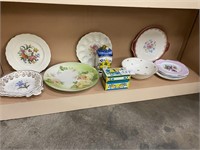 HAND PAINTED PLATES - EGG PLATE - MORE