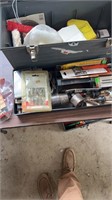 Assorted drill accessory toolbox