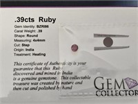 .39cts Ruby