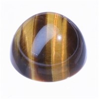 Genuine 10ct Round Tiger Eye  (aaa Grade)