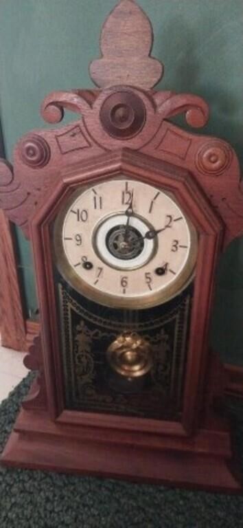 The Ingrahm & Co. Wall clock with key