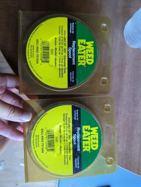 2 packs Weed Eater replacement spools