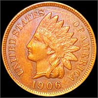 1906 Indian Head Penny CLOSELY UNCIRCULATED