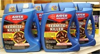 (5) 9 lb. containers Bayer Advanced termite