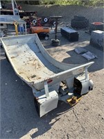 GRAY STEEL TRAILER 7 1/2 FTX45"