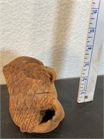 Eagle Hand Carved Pen Holder