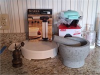 Miter & Pestle, Bundt Maker, Chefs Torch