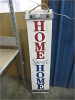 SIGN Large "Welcome" & "Home Sweet Home" Sign