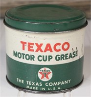 Texaco Motor Cup Grease Tin