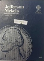 1938-1961 Jefferson Nickels Complete Whitman Album