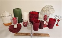 Candles, Holders, etc..