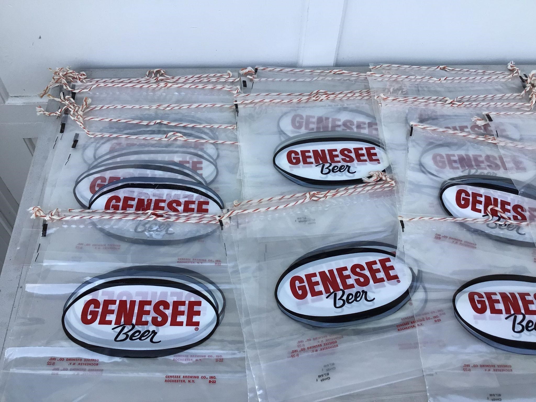 GENESEE BEER DRAW STRING BAGS - ALOT OF THEM