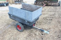 Rubbermaid Garden Trailer, 35"x48", 1 7/8" Ball