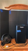 Wagner air purifier with remote  and fan