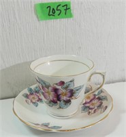 Vintage Colclough China Tea Cup & Saucer