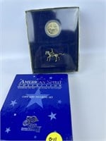 American Spirit Coin & Figurine Set