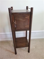 Vintage  standing humidor cabinet