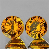 Natural AAA Golden Yellow Mali Garnet Pair - Flawl