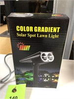 Color Gradient solar spot light
